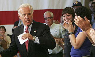 Visepresident Biden: - Voks opp, Trump!